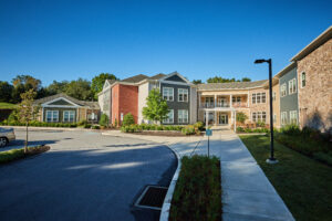 image of an apartment complex