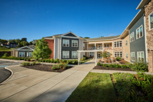 image of an apartment complex