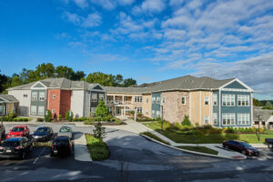 image of an apartment complex