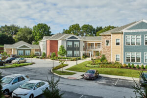 image of an apartment complex